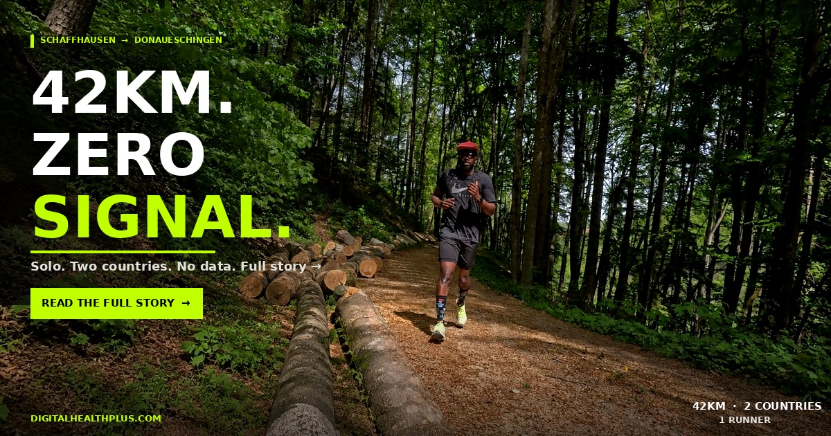 42km, Two Countries, Zero Signal: What a Solo Trail Run Taught Me About Digital Health in Europe