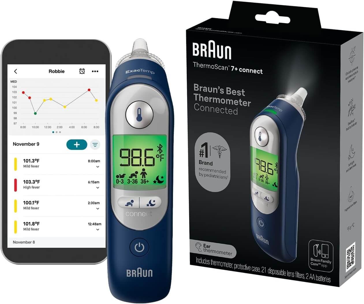 Braun ThermoScan home wellness kit