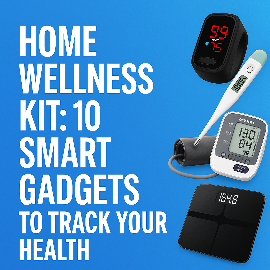Home Wellness Kit 10 Smart Health Gadgets to Monitor Your Health at Home