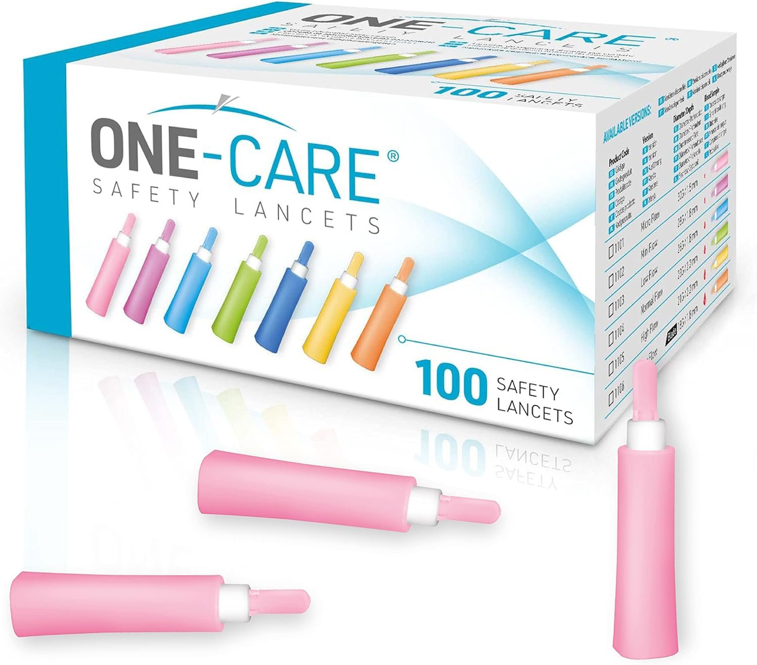ONE‑Care Safety Lancets